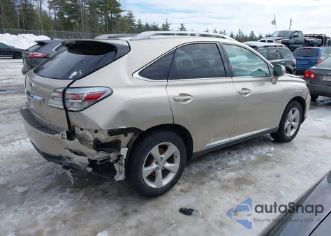2011 Lexus Rx 350 from USA, damaged, VIN 2T2BK1BA3BC092367